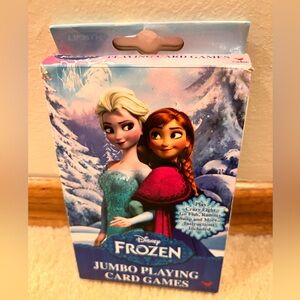Disney Themed Frozen Jumbo Deck of Playing Cards - Like New!